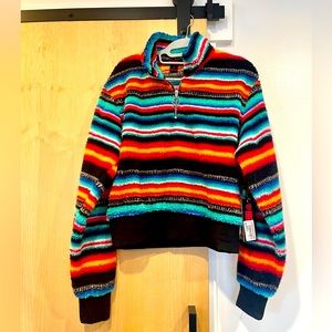 NWT  SZ.L Rock & Roll Denim cropped jkt.